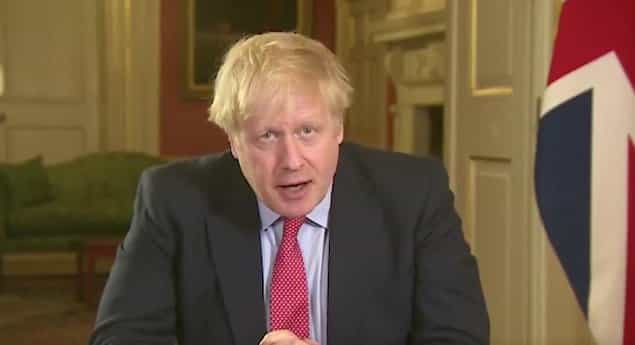 Boris Johnson announces three-week UK lockdown to combat coronavirus Boris Johnson announces three-week UK lockdown to combat coronavirus