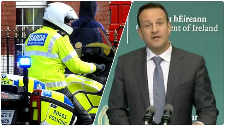 “It is not our desire to turn Ireland into a police state” “It is not our desire to turn Ireland into a police state”