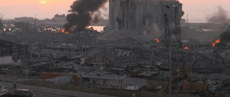 At least dozens killed following massive explosion in Lebanon At least dozens killed following massive explosion in Lebanon