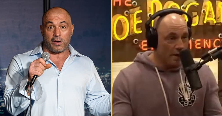 Joe Rogan claims straight white men “won’t be able to talk” if society gets any more “woke” Joe Rogan claims straight white men “won’t be able to talk” if society gets any more “woke”
