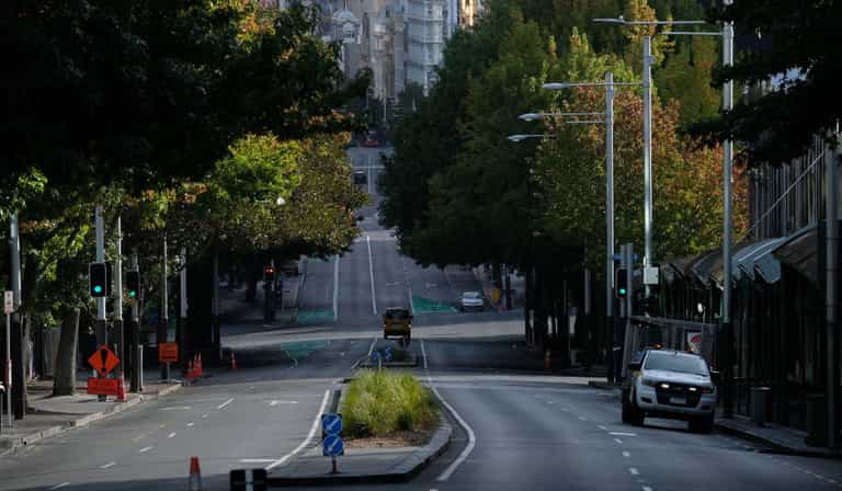 One person shows up to anti-lockdown protest in New Zealand One person shows up to anti-lockdown protest in New Zealand