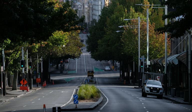 One person shows up to anti-lockdown protest in New Zealand One person shows up to anti-lockdown protest in New Zealand