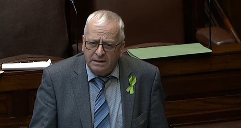 TD Mattie McGrath compares pandemic emergency legislation to “apartheid” TD Mattie McGrath compares pandemic emergency legislation to “apartheid”