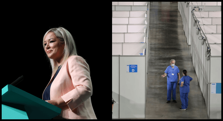 Compulsory vaccines for NHS staff raises human rights concerns – Michelle O’Neill Compulsory vaccines for NHS staff raises human rights concerns – Michelle O’Neill