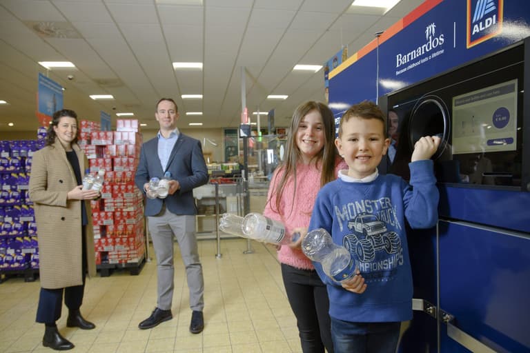 Aldi launches its first ever ‘reverse vending machine’ in Ireland Aldi launches its first ever ‘reverse vending machine’ in Ireland