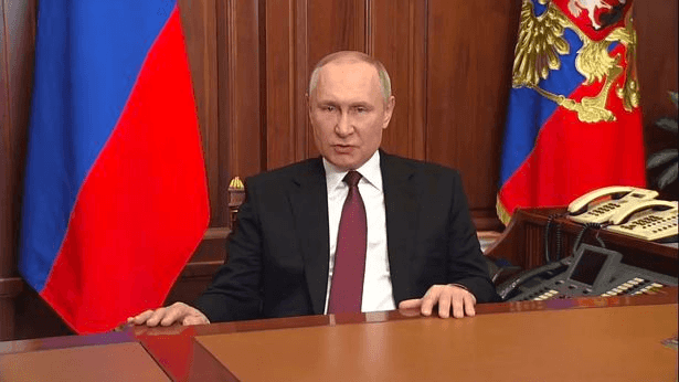 Putin says West will face “consequences never encountered in your history” in chilling warning Putin says West will face “consequences never encountered in your history” in chilling warning