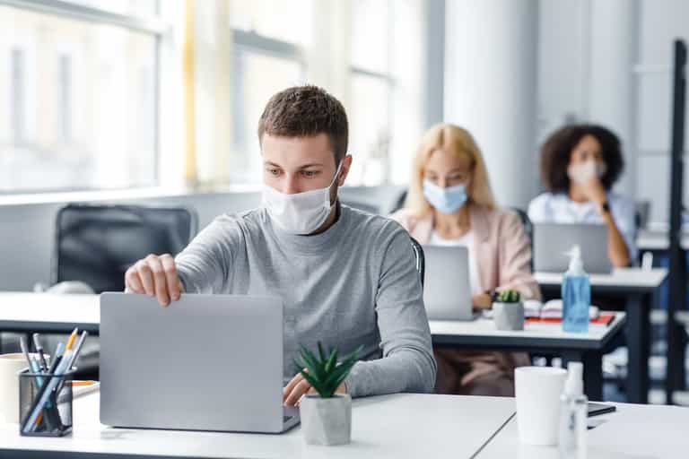 Irish employers urged to consider reintroducing mask wearing and working from home Irish employers urged to consider reintroducing mask wearing and working from home