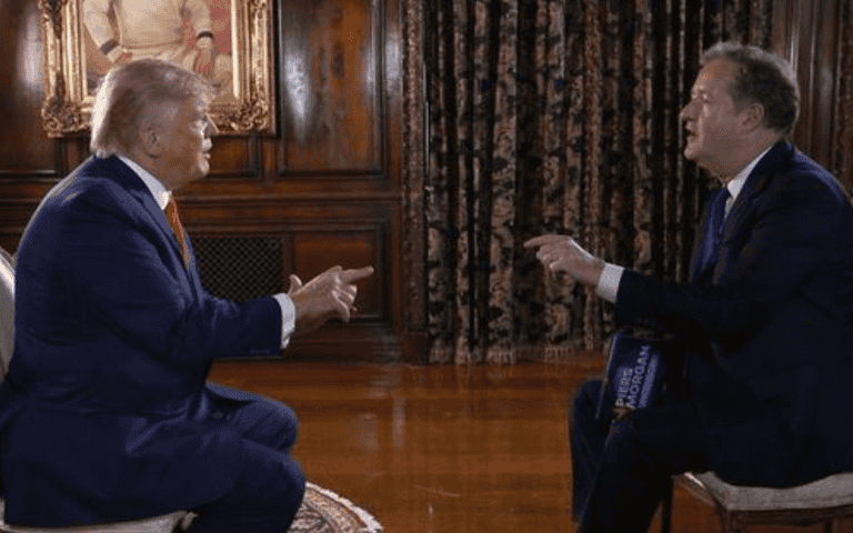 WATCH: Donald Trump storms out of Piers Morgan interview after branding him a fool WATCH: Donald Trump storms out of Piers Morgan interview after branding him a fool