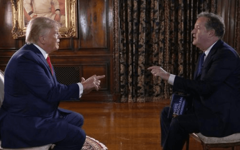 WATCH: Donald Trump storms out of Piers Morgan interview after branding him a fool WATCH: Donald Trump storms out of Piers Morgan interview after branding him a fool