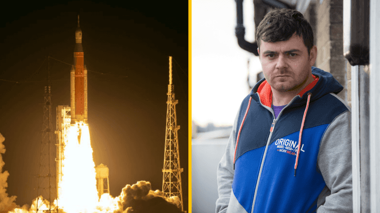 NASA launches most powerful rocket in history, as witnessed by Love/Hate actor NASA launches most powerful rocket in history, as witnessed by Love/Hate actor