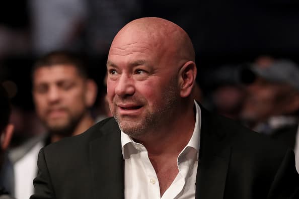 Dana White apologises after being caught slapping his wife on film Dana White apologises after being caught slapping his wife on film