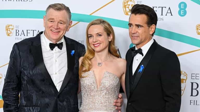 Colin Farrell reacted like half the nation would when Brendan Gleeson started speaking fluent Irish Colin Farrell reacted like half the nation would when Brendan Gleeson started speaking fluent Irish