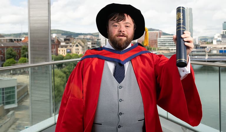 Oscar-winning An Irish Goodbye star receives honorary doctorate Oscar-winning An Irish Goodbye star receives honorary doctorate