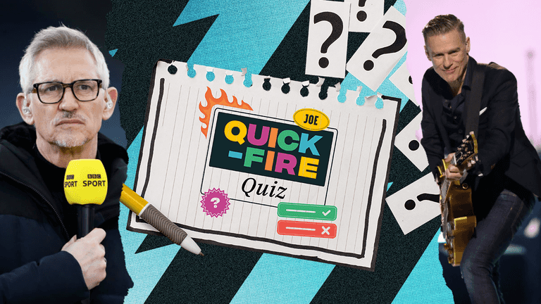 The JOE quick-fire general knowledge quiz: Day 5 The JOE quick-fire general knowledge quiz: Day 5