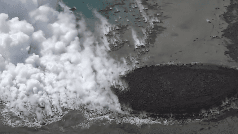 World’s newest island appears after underwater volcanic eruption World’s newest island appears after underwater volcanic eruption