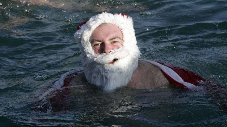 Christmas sea swimmers warned over strong winds for coming week Christmas sea swimmers warned over strong winds for coming week