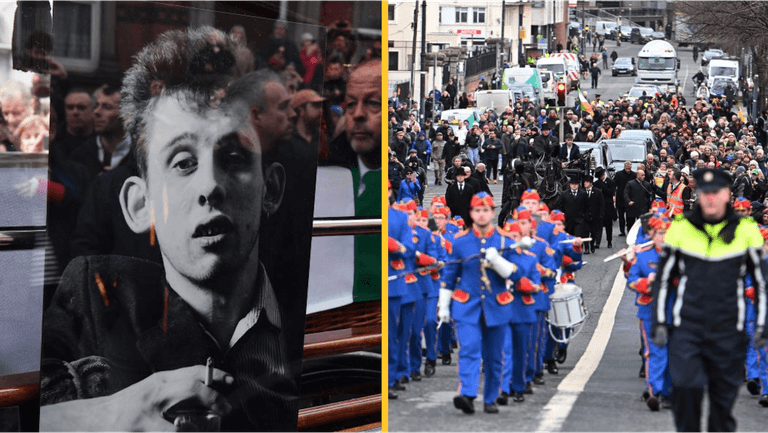 Thousands line streets in Dublin for Shane MacGowan’s funeral Thousands line streets in Dublin for Shane MacGowan’s funeral