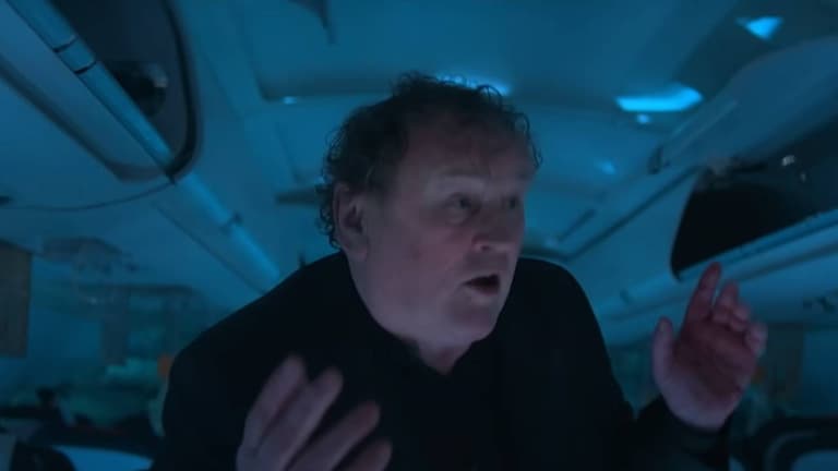 Colm Meaney fights a shark on a plane in this bizarre new survival film Colm Meaney fights a shark on a plane in this bizarre new survival film