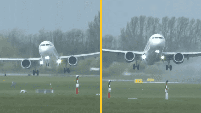 ‘Scary’ footage shows impact of Storm Kathleen on planes at Dublin Airport ‘Scary’ footage shows impact of Storm Kathleen on planes at Dublin Airport
