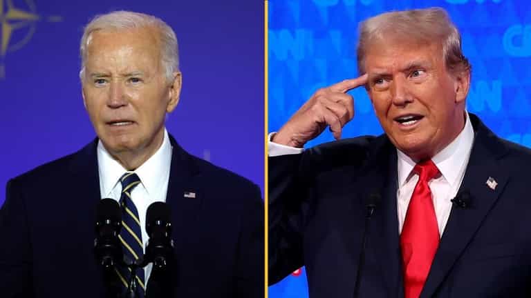 Donald Trump attacks ‘crooked’ Joe Biden after president withdraws from 2024 election Donald Trump attacks ‘crooked’ Joe Biden after president withdraws from 2024 election