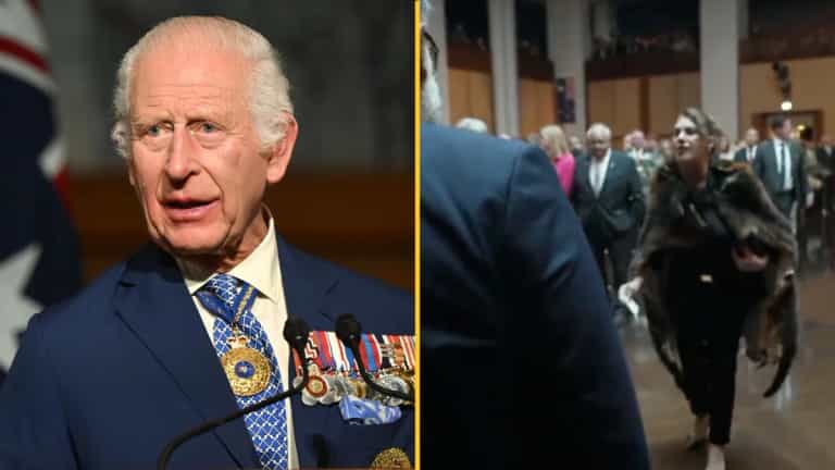Politician shouts ‘not my King’ at Charles during Australian Parliament visit Politician shouts ‘not my King’ at Charles during Australian Parliament visit