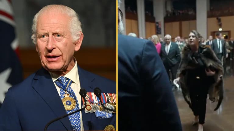 Politician shouts ‘not my King’ at Charles during Australian Parliament visit Politician shouts ‘not my King’ at Charles during Australian Parliament visit