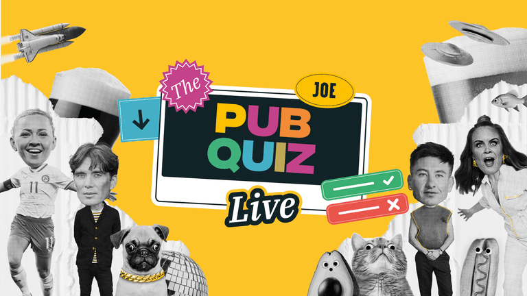 The first ever ‘JOE Pub Quiz Live’ – join us! The first ever ‘JOE Pub Quiz Live’ – join us!