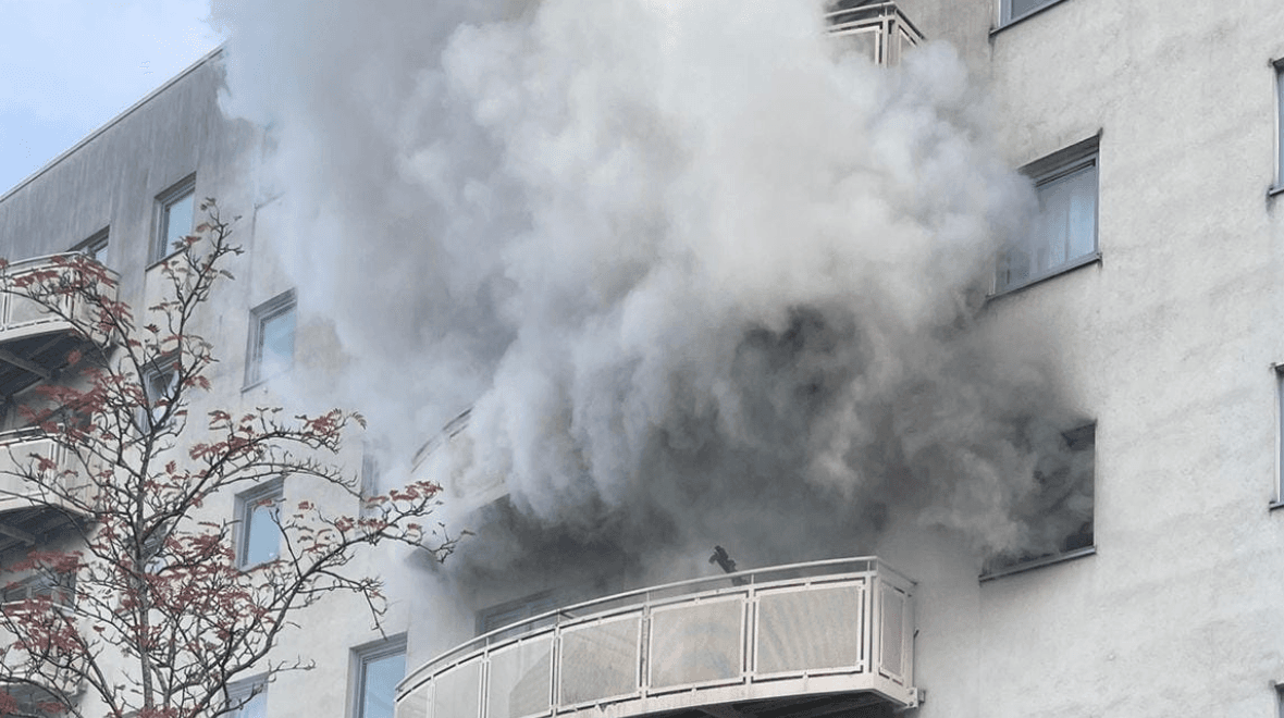 Firefighters battling huge fire in Dublin apartment