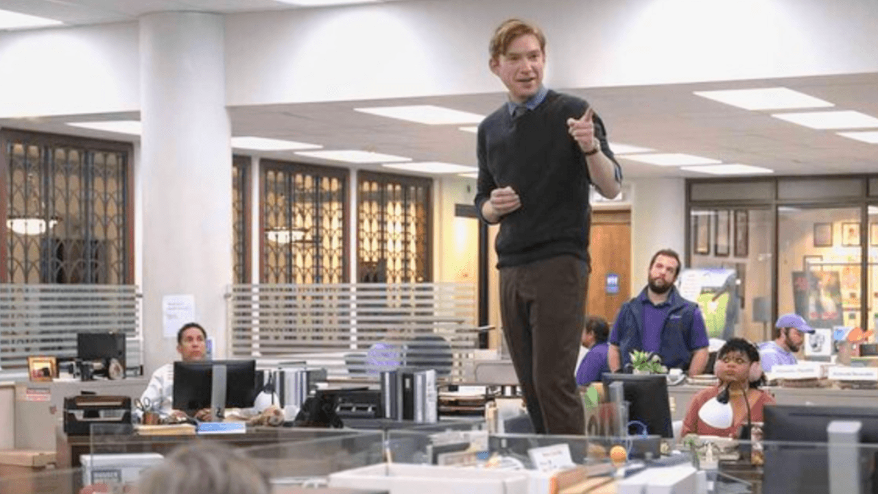 Domhnall Gleeson’s spin-off to The Office gets exciting update from co-star