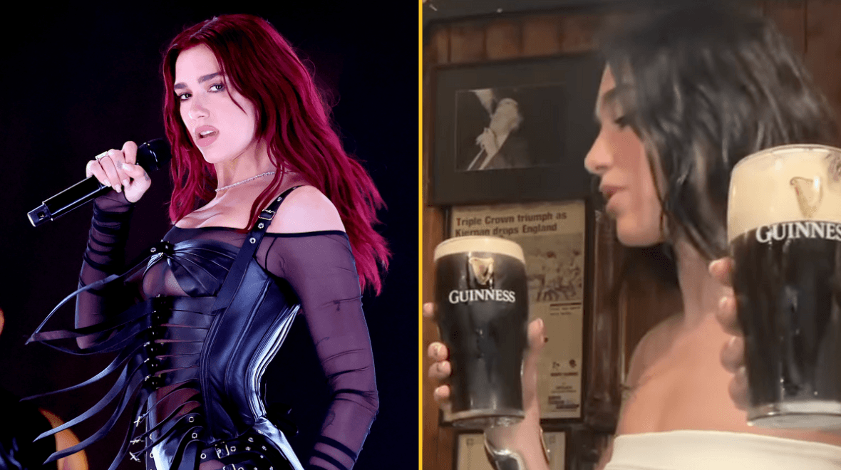 Dua Lipa celebrates sold-out shows with Dublin lock-in
