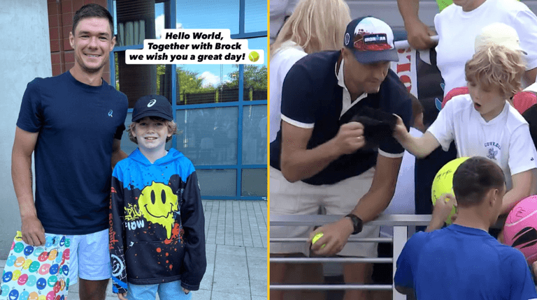 Huge update after man filmed ‘stealing tennis star’s cap from young fan’ Huge update after man filmed ‘stealing tennis star’s cap from young fan’