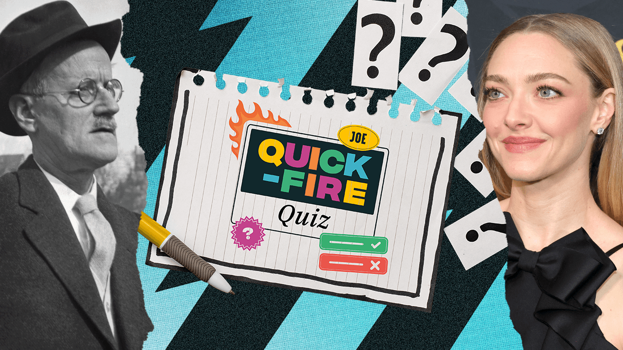 The JOE quick-fire general knowledge quiz: Day 549
