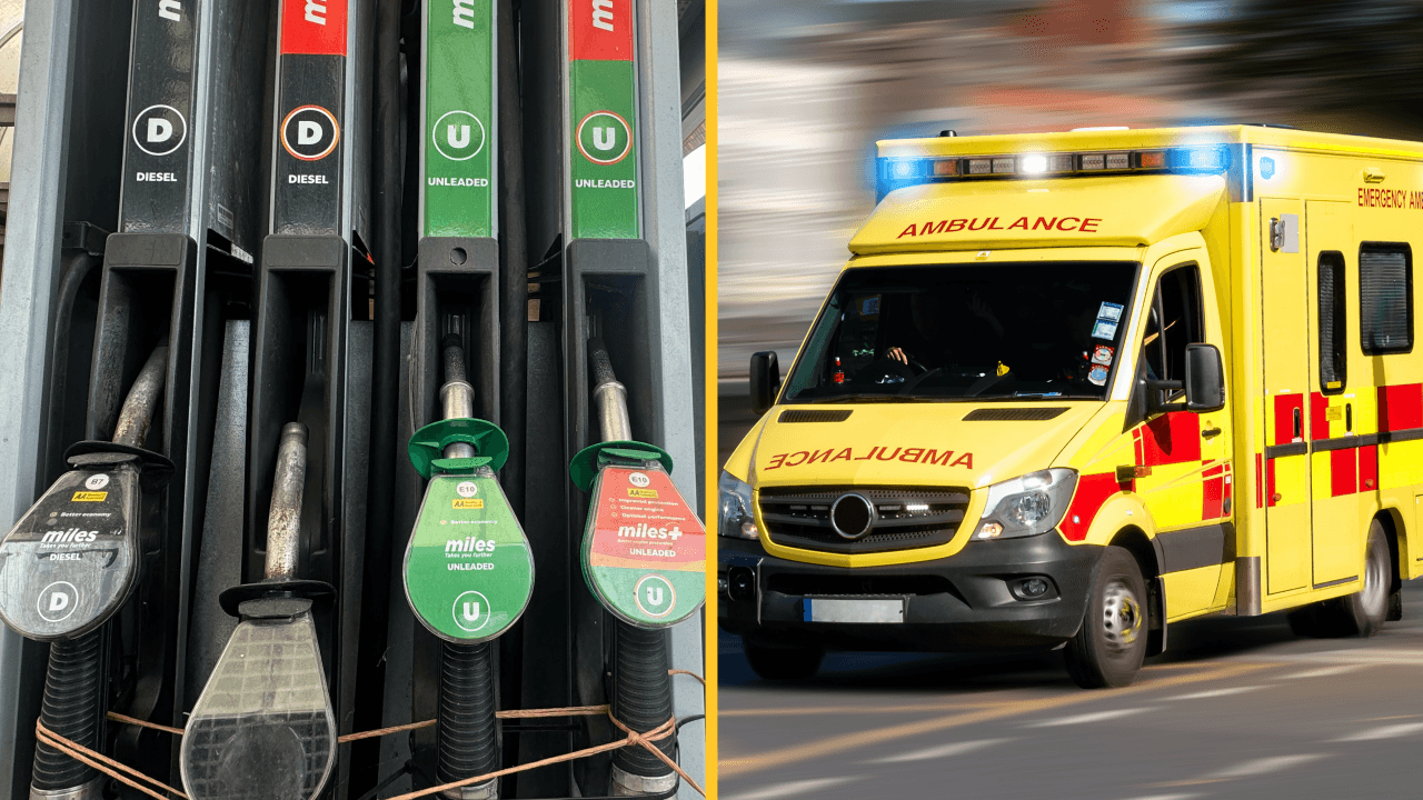 Ambulance and fire services in Ireland to be ‘curtailed’ due to fuel blockades