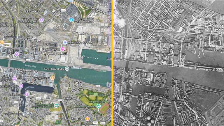 We could spend hours looking at this interactive ’60s ‘Google’ map of Dublin We could spend hours looking at this interactive ’60s ‘Google’ map of Dublin