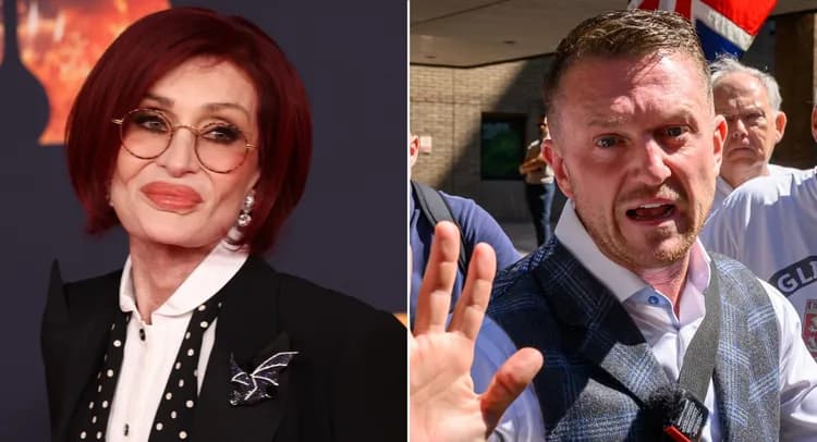 Sharon Osbourne says she’ll be attending far-right Tommy Robinson rally