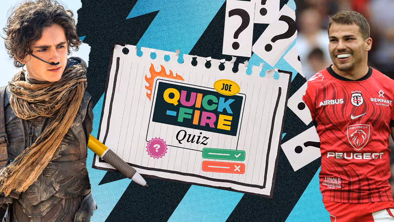 The JOE quick-fire general knowledge quiz: Day 635 The JOE quick-fire general knowledge quiz: Day 635