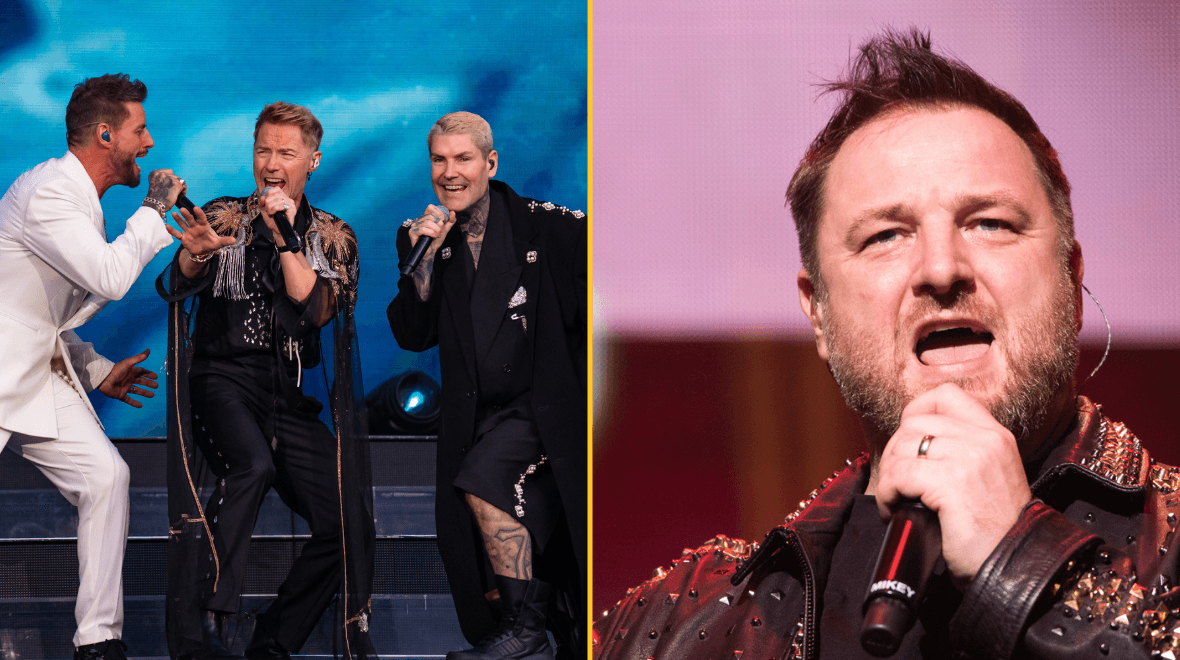 Boyzone fans share concerns for Mikey Graham following London farewell performance