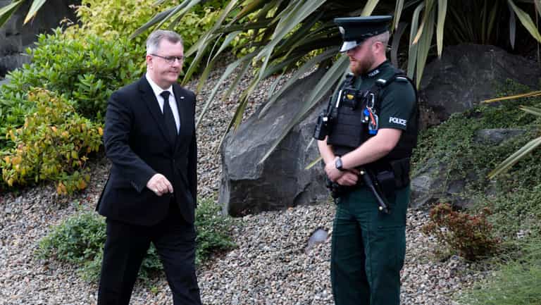 Outrage at peadophile Jeffrey Donaldson receiving special treatment Outrage at peadophile Jeffrey Donaldson receiving special treatment