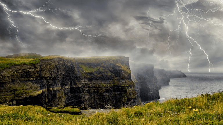 Ireland hit with alert for torrential downpours and possible lightning Ireland hit with alert for torrential downpours and possible lightning