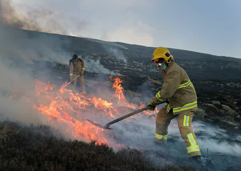 Glencullen wildfire leaves Dublin Mountains locals exhausted Glencullen wildfire leaves Dublin Mountains locals exhausted