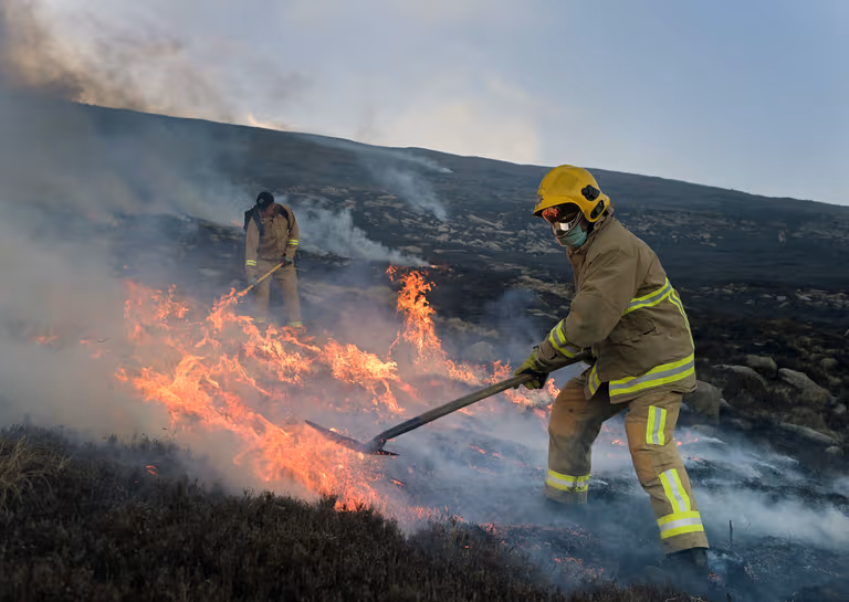 Glencullen wildfire leaves Dublin Mountains locals exhausted Glencullen wildfire leaves Dublin Mountains locals exhausted