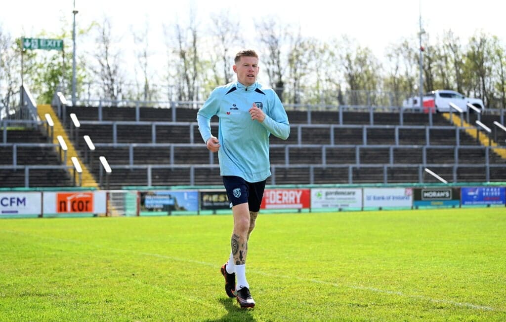 James McClean reports for Derry City training amid exit talk