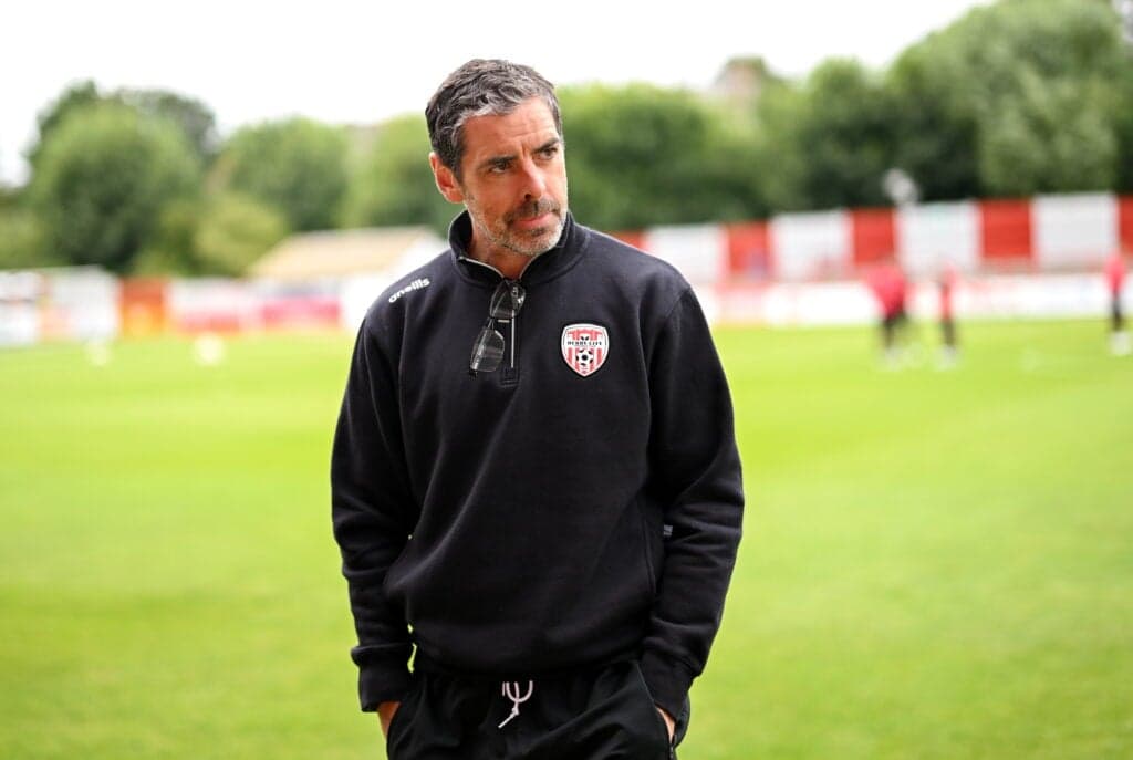 Derry City part ways with manager Tiernan Lynch