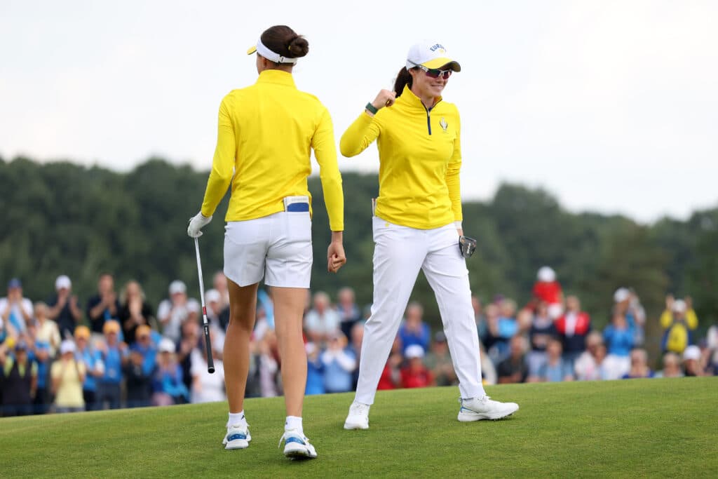 Leona Maguire comes up big again as Europe move ahead at the Solheim Cup