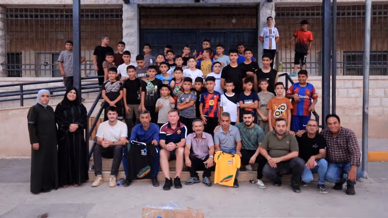 Inside the Palestinian town where children are finding an escape through GAA Inside the Palestinian town where children are finding an escape through GAA