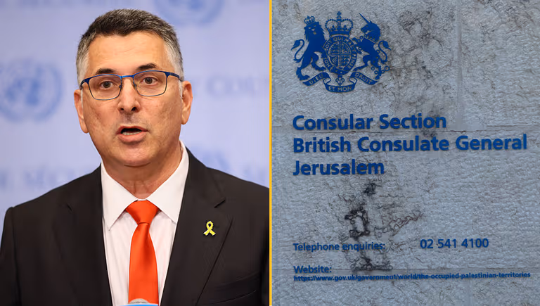 Most UK diplomats to leave East Jerusalem consulate after Israel announces closure of facility Most UK diplomats to leave East Jerusalem consulate after Israel announces closure of facility