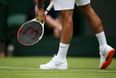 It didn’t take Nike long to come up with a clever ad about Roger Federer’s orange-soled shoes