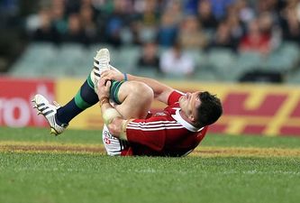 Lions Pic of the Day: Here is the current state of Cian Healy’s ankle