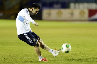 Pic: So what do we make of Lionel Messi’s shiny new signature Adidas F50 boots?