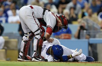 Video: Baseball player takes a fast ball to the face, sparking a huge brawl